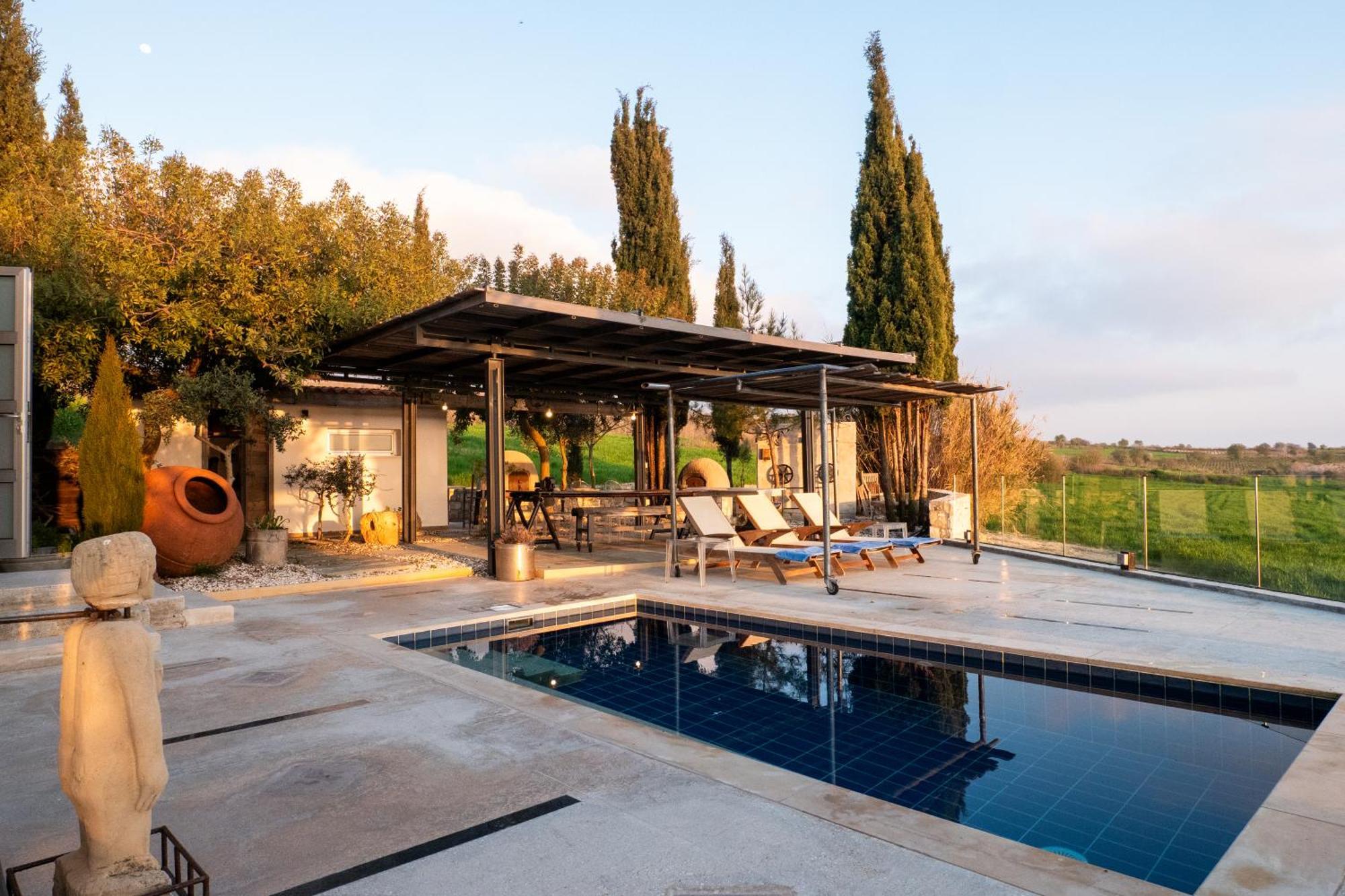 Ayia Marina Villa Kathikas Ngoại thất bức ảnh